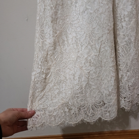 NBD X Naven Allie WHITE lace jumpsuit - Picture 7 of 11